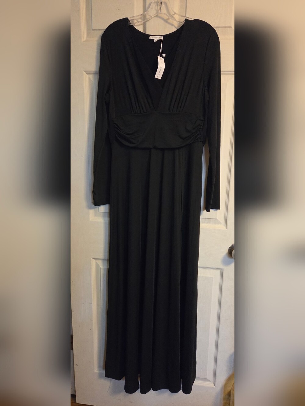 Baltic Born Arianna Maxi Dress in black Large NWT